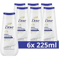 Dove 6x Douchecrème Deeply Nourishing 225 Ml