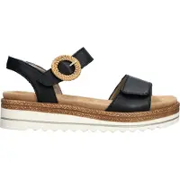 Remonte Sandalen met riem goud / zwart