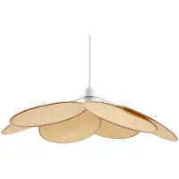 LINDBY Hanglampe , Astraia, dimbare, Beige, Woonkamer, Stof