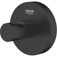 GROHE Essentials Handoekhaak - enkel - matte black 1024602430