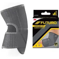 Futuro Comfort Fit Elleboogsteun 04038 | Verstelbaar | Ademend | Links en rechts draagbaar | Matige steun | Epi 1 St Verband(en)