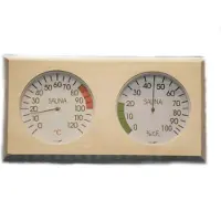 Eliga Sauna Hygro & Thermometer - Wellnass - Spa
