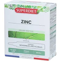 SuperDiet Unidose Zink 20x15 ml Ampoules (flessen)