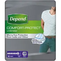 Depend Normal - S/M - Incontinentie mannen - Incontinentiebroekjes voor urineverlies - 60 stuks