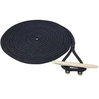 BREG Polyester landvast met oogsplits - Navy