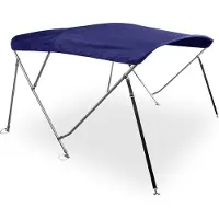 Sunmaster Biminitop | RVS 3-boogs | Breedte 155 <> 169 cm - Hoogte 117 cm