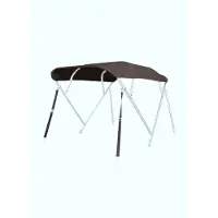 Sunmaster Biminitop | RVS 4-boogs | Breedte 185 <> 198 cm - Hoogte 137 cm