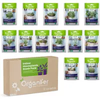 Organifer - Kamerplanten Zaden Pakket - 13 soorten