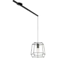 Lightswing Single Ophangsysteem | 90cm Mat Zwart | Geschikt voor 1 Hanglamp | Max 3.5kg