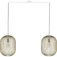 Lightswing Twin Ophangsysteem | 90cm Mat Wit | Geschikt voor 2 Hanglampen | Max 3.5kg Per Kant
