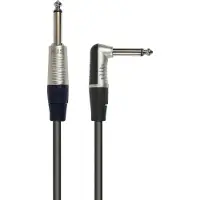 NJS/Rean Professional 6,35mm Jack mono kabel | haaks - 3 meter