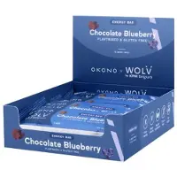 OKONO Energy Bar Chocolate Blueberry | 12 x 40 g