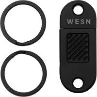 WESN QR, SN03-1, Blacked Out Titanium, sleutelhangertool