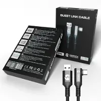 VORTEX VR VortexVR 3m USB-A naar USB-C kabel voor Meta Link | voor Meta Quest 3 / 3S / 2