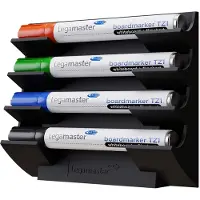 Legamaster whiteboard markerhouder zwart