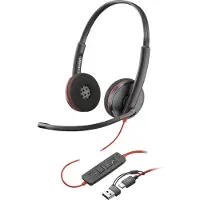 HP Poly Blackwire 3220 Stereo USB-C (USB-C), Kantoorheadset