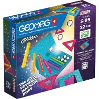 Geomag Jeu de construction Ecofriendly 22 Pcs Glitter Gardenkraft