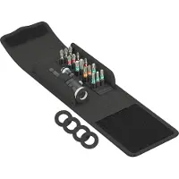 Wera T 1 05134021001 Bitset 17-delig Inbus, Kruiskop Pozidriv, Kruiskop Phillips, Torx Incl. bithouder