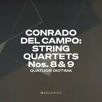 OUTHERE Quatuor Diotima - Conrado Del Campo: String Quartets Nos. 8 & 9 (Live) (2 CD)
