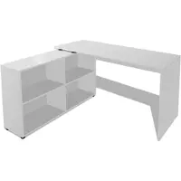 vidaXL Eettafel 140x80x75 cm wit