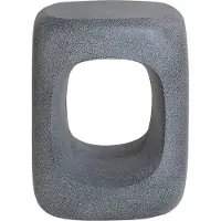 Beliani PELMO - Bijzettafel-Grijs-Lichtbeton (MgO)