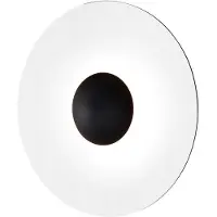 Marset Design wandlamp Ginger 42 C, dimbaar, hout licht, Woon-/ Eetkamer, Aluminium, Design, Wandlamp design