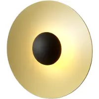 Marset Ginger C LED Wandlamp Brushed brass | Ø42 cm