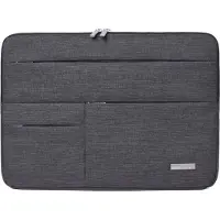 Canvas Artisan Laptophoes 13.3 Inch TV – Laptop Sleeve – Donkergrijs