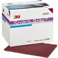 3M 7447 scotch-brite handvel 16x22cm avf rood 20 stuks