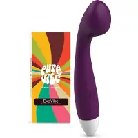 PureVibe ExoVibe G-Spot Vibrator - Luxe Design - Vibrators voor Vrouwen - Erotiek Sex Toys voor koppels - Paars