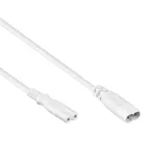 Allteq Voedingskabel C7 naar C8 -