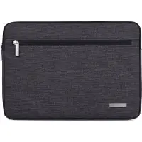 Canvas Artisan Laptophoes 14 inch - Sleeve - Donkergrijs
