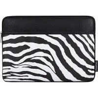 Canvas Artisan Laptophoes 13.3 Inch PU – Laptop Sleeve – Zebra Wit