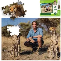 Freek Vonk x Bresser Puzzel - Cheetah & Freekfronk - 200 stukjes voor kinderen