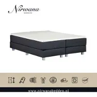 Nirwana bedden Topper - HR50 Koudschuim - Topdekmatras - Ergonomisch - 130x200cm ca 7cm dik matras