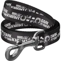 Waudog Dark Knight Hondenlijn / Hondenriem - Nylon - Zwart - Breedte: 20 mm - Lengte: 122 cm