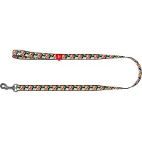 Waudog Glamourous Skulls Hondenlijn / Hondenriem - Nylon - Breedte: 20 mm - Lengte: 122 cm