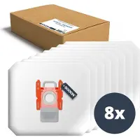 SQOON - Stofzuigerzakken geschikt voor - Bosch BBZ41FGALL / BBZ16GALL / G-All XL - Het originele alternatief