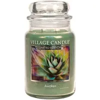 Village Candle Village Geurkaars Spa Collection "Awaken" | eucalyptus blad spearmint - large jar