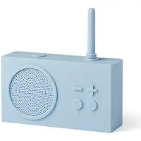 Lexon TYKHO3 FM-radio en draadloze luidspreker Lichtblauw (FM, Bluetooth), Radio, Blauw