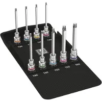 Wera 8767 HMC HF 3 Zyklop Bit-doppen-set TORX, met vasthoudfunctie, 9-delig - 1 stuk(s) - 05004212001