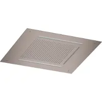 Hotbath Ace AC146 Inbouw Hoofddouche 50x50cm Met Waterval & LED Verlichting - Geborsteld Koper Pvd - Messing - Kranen, Douchekranen, Hoofddouches - Kranen, Douchekranen, Hoofddouches