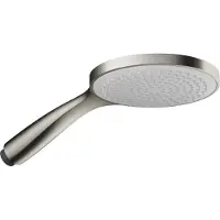 Hotbath Ace AC370 handdouche velvet 13cm rond geborsteld nikkel