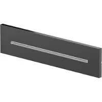 Hotbath Mate M162 inbouw waterval badkraan zwart gepolijst PVD