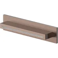Hotbath Mate M161 waterval uitloop koper geborsteld PVD