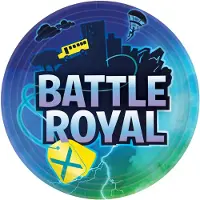Amscan - Battle Royal - Borden (8 stuks ECO)