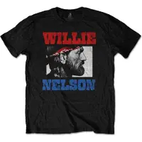 Willie Nelson Stare Black M Shirt