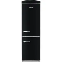 Severin RKG 8998 Retro Combi Koelkast - No Frost - Energieklasse E - Zwart