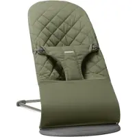 BabyBjörn Liegesessel - Bliss - Classic+ gesteppt - Dunkelgrün - - One Size - Stuhl