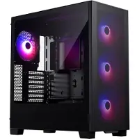 Phanteks XT Pro Ultra - Midi Tower Behuizing - Gehard Glas - 4x M25-140 DRGB Fans - USB-C - Zwart